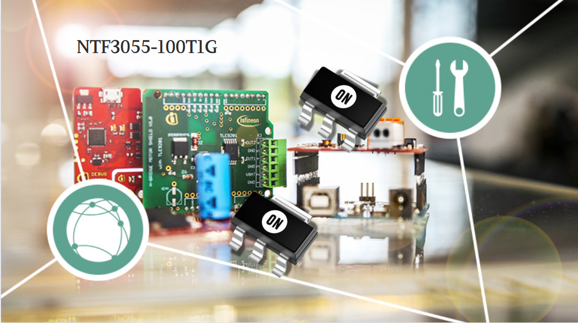 NTF3055-100T1G by onsemi Single MOSFETs